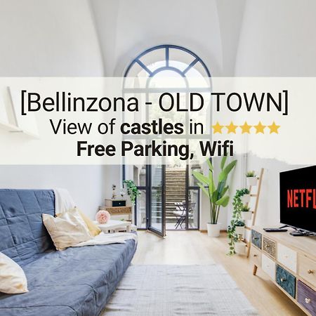 Bellinzona-Centro Storico Vista Castelli A ☆☆☆☆☆ Apartman Kültér fotó